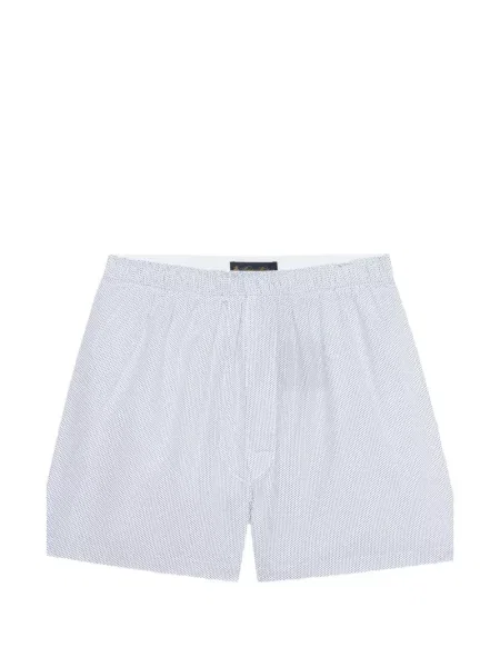Boxeri Brooks Brothers cu buline alb