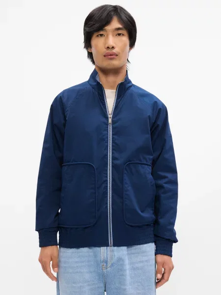 SCOTCH & SODA Demisezoninė striukė tamsiai mėlyna