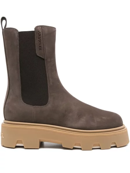 Botine chelsea Moncler maro