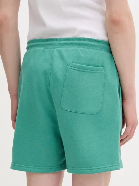 Tommy Jeans szorty dresowe z bawełną zielone