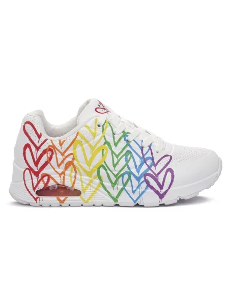 Pantofi Skechers alb