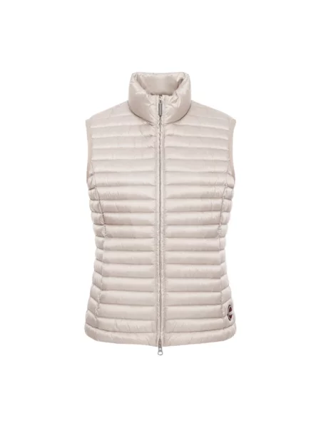 Pikowana kamizelka puchowa Colmar beżowa