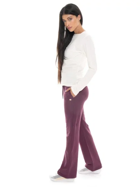 Spodnie palazzo Leone 1947 Apparel czerwone