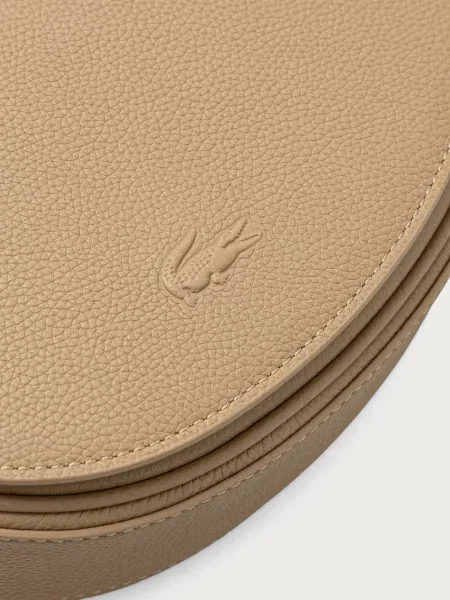 Кожаная сумка через плечо Lacoste