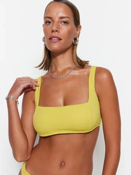 Costum de baie Trendyol galben