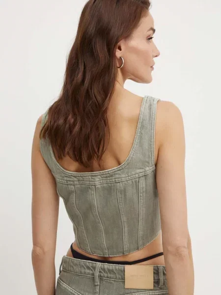 Блуза Miss Sixty зелена