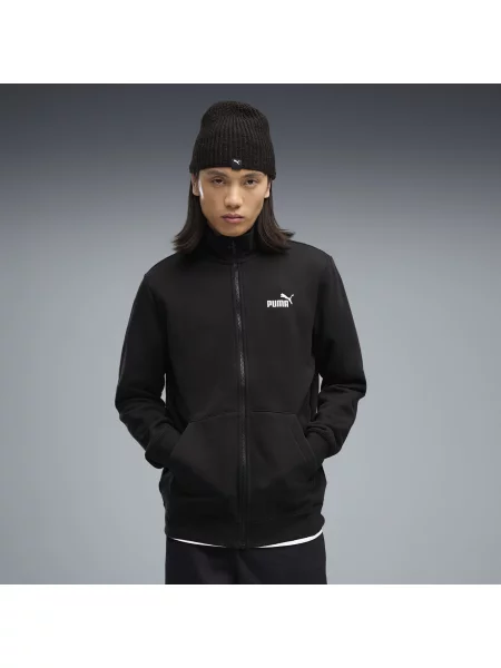 PUMA kurtka dresowa Essentials z logo No. 1 Odzież S czarny