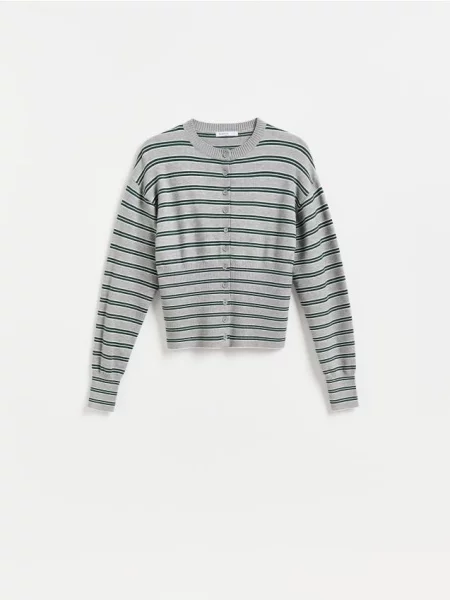 Reserved Cardigan cu adaos de multicolor