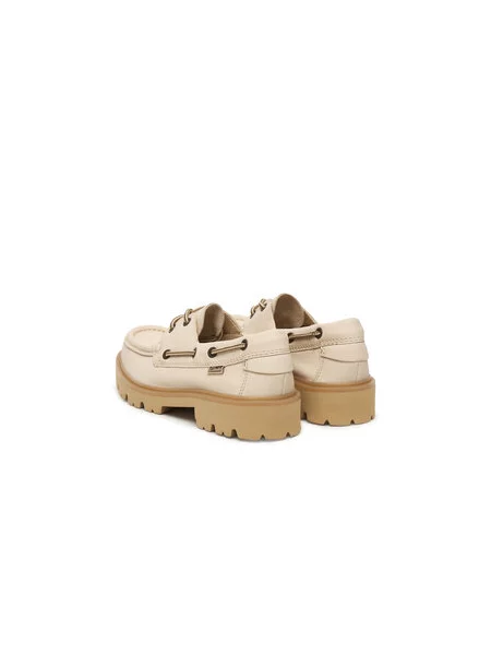 Tenisice Clarks Cleyhill Boat. Écru