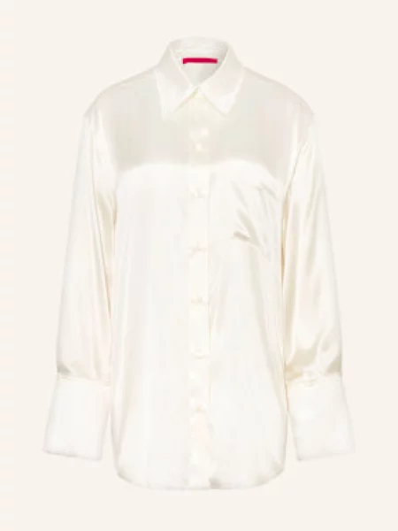 Max & Co. Koszula Z Jedwabiu Mcoangri weiss biała