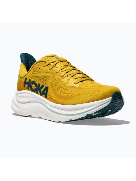 Încălțăminte de alergare pentru bărbați HOKA Clifton 10 yellow gold/tidal wave galben