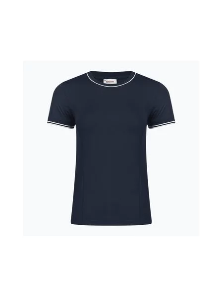 Футболка Wilson Team Seamless classic navy темно-синя