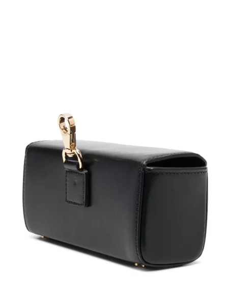 Geantă de mână Lanvin cu autograf negru