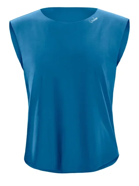 Winshape Sport top verde petrol alb