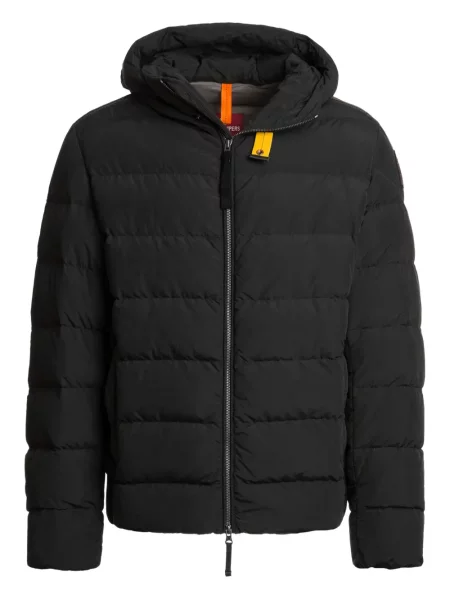 Geacă cu puf Parajumpers cu glugă negru