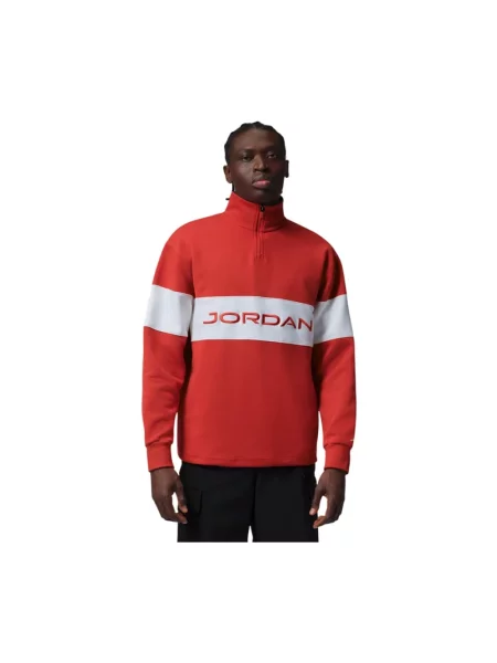 Kardigan Nike czerwony