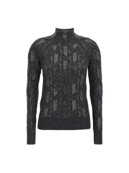 Sweter Ermanno Scervino wełniany szary