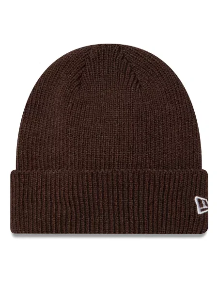 Kepurė New Era Wool Cuff Knit Beanie ruda