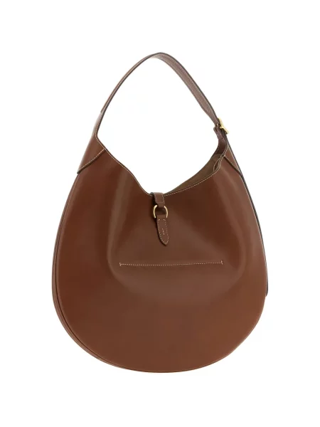 Hanorac Polo Ralph Lauren din piele cu broderie verde