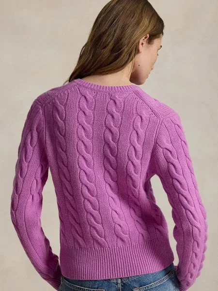 Polo Ralph Lauren Cardigan Roz violet
