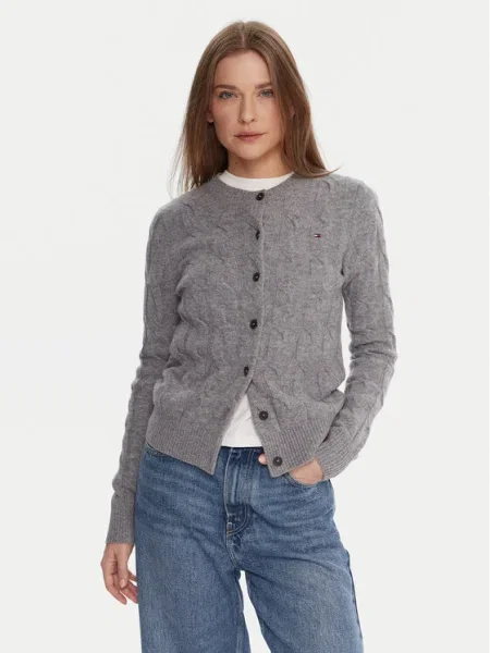 Tommy Hilfiger Кардиган сив