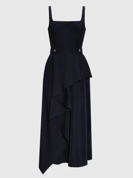 Сукня міді Alexander Mcqueen синя
