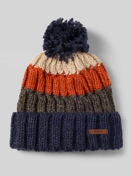 Czapka z pomponem model WILHELM BEANIE' Barts niebieska