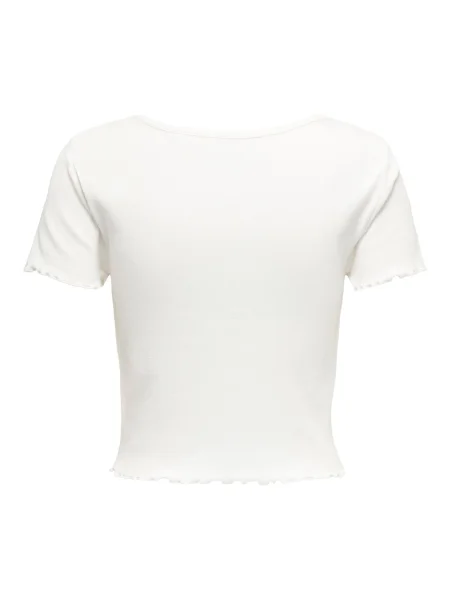 ONLY Tricou Betty alb