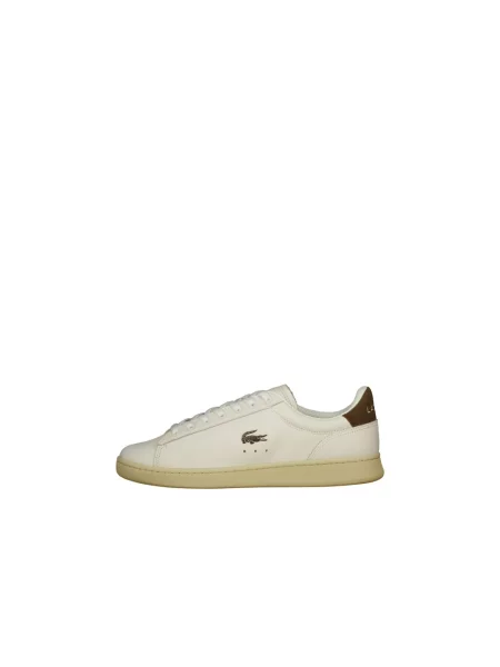 Sneakersy Lacoste beżowe