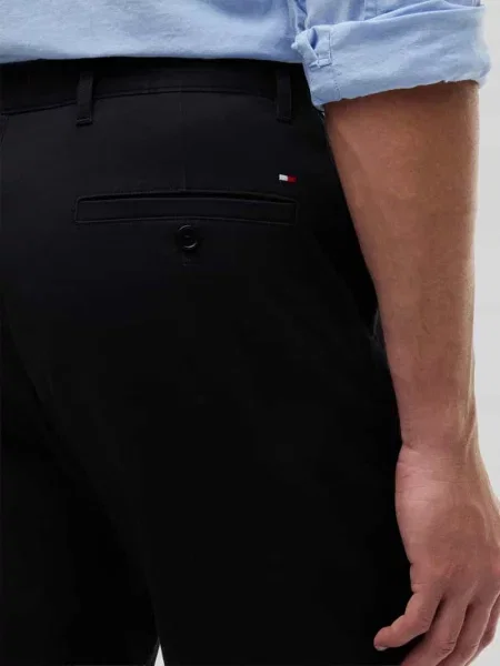 Spodnie Tommy Hilfiger czarne