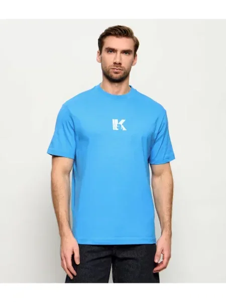 Karl Lagerfeld Jeans Tricou albastru