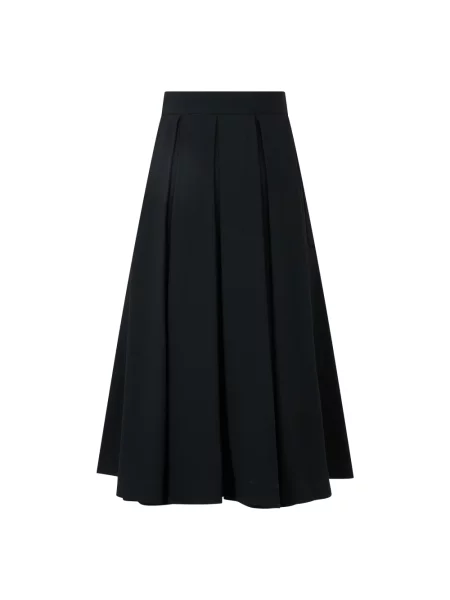Długa spódnica maxi Moschino biznesowa czarna