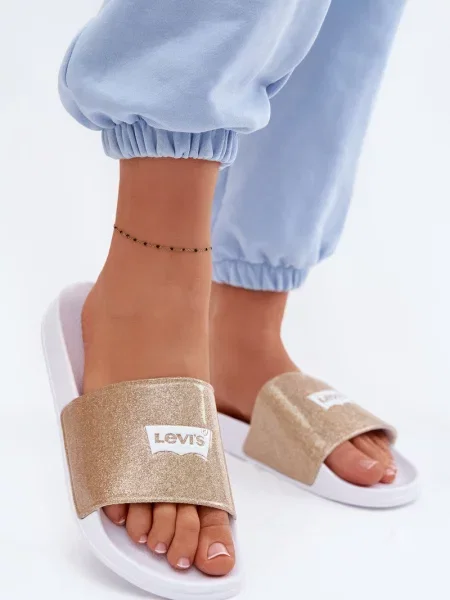 Gyerek papucs Levi's® fehér
