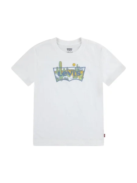 Tricou copii Levi's® alb
