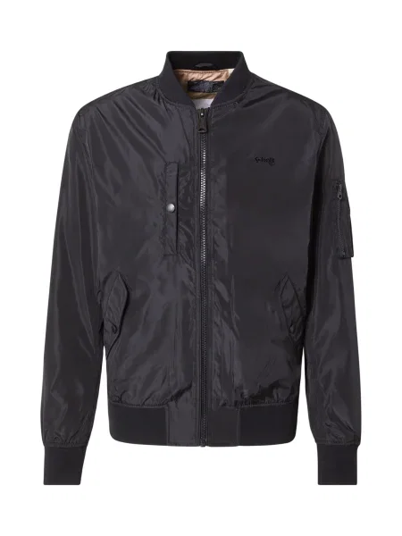 Bomber jakna SCHOTT N.Y.C. črna