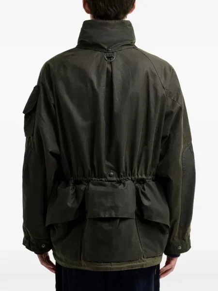 Geacă Barbour cu glugă verde