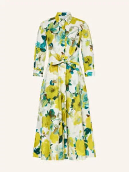 Sara Roka Sukienka Koszulowa Dralla Z Rękawami weiss