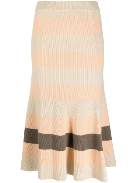 Fustă Joseph cu dungi tricotate