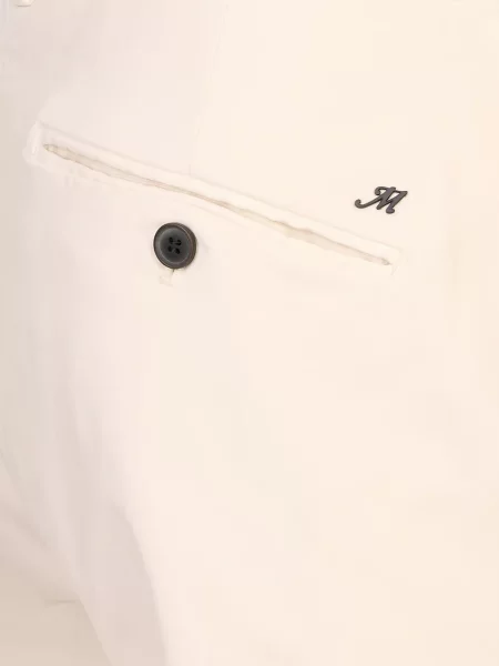 Pantaloni Mason's alb