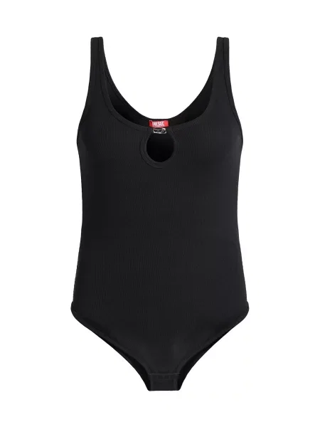 DIESEL Tricou body MAURA' negru