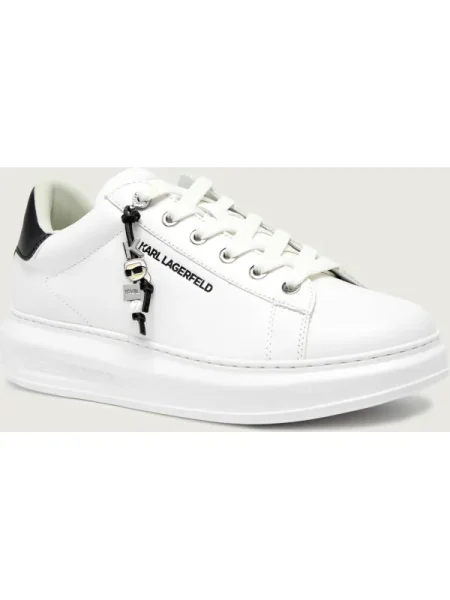 Sneakers KARL LAGERFELD Kapri alb