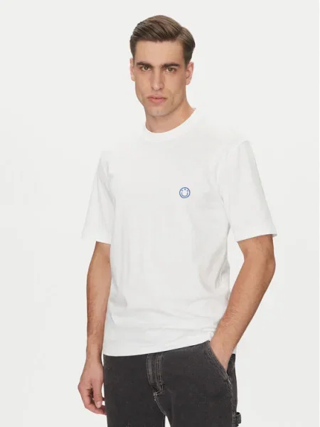 HUGO Tricou Niley alb