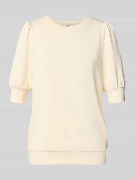 Bluza z bufiastymi rękawami model BANU' Soyaconcept biała