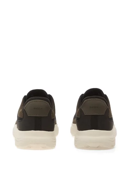 Sneakerși Geox plasă negru