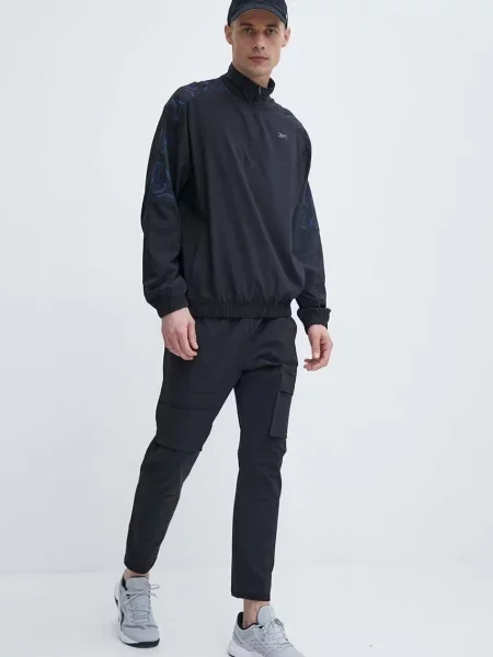 Штани Reebok Active Collective фасон cargo чорний