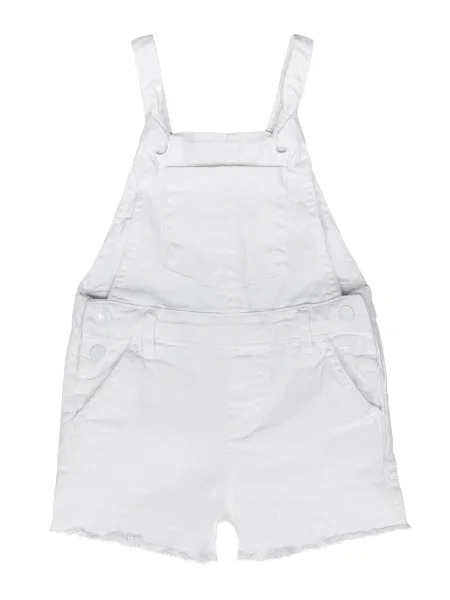 MINOTI Salopetă denim alb