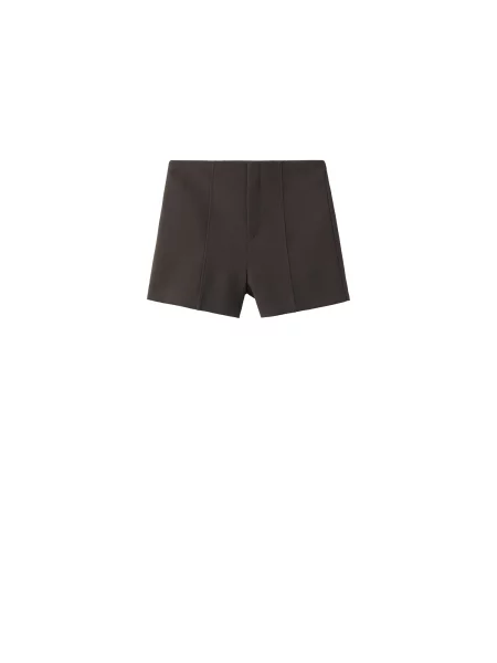 MANGO Pantaloni LILO ciocolatiu