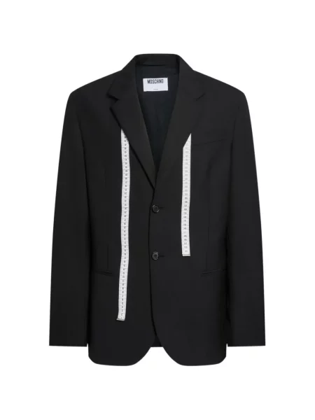 Geacă Moschino de lână negru