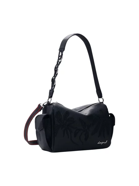 Geantă Desigual cu model floral negru