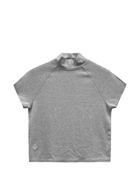 Tricou Chrome Hearts cu motiv cu inimi gri